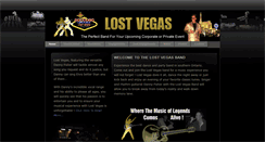 Desktop Screenshot of lostvegas.ca